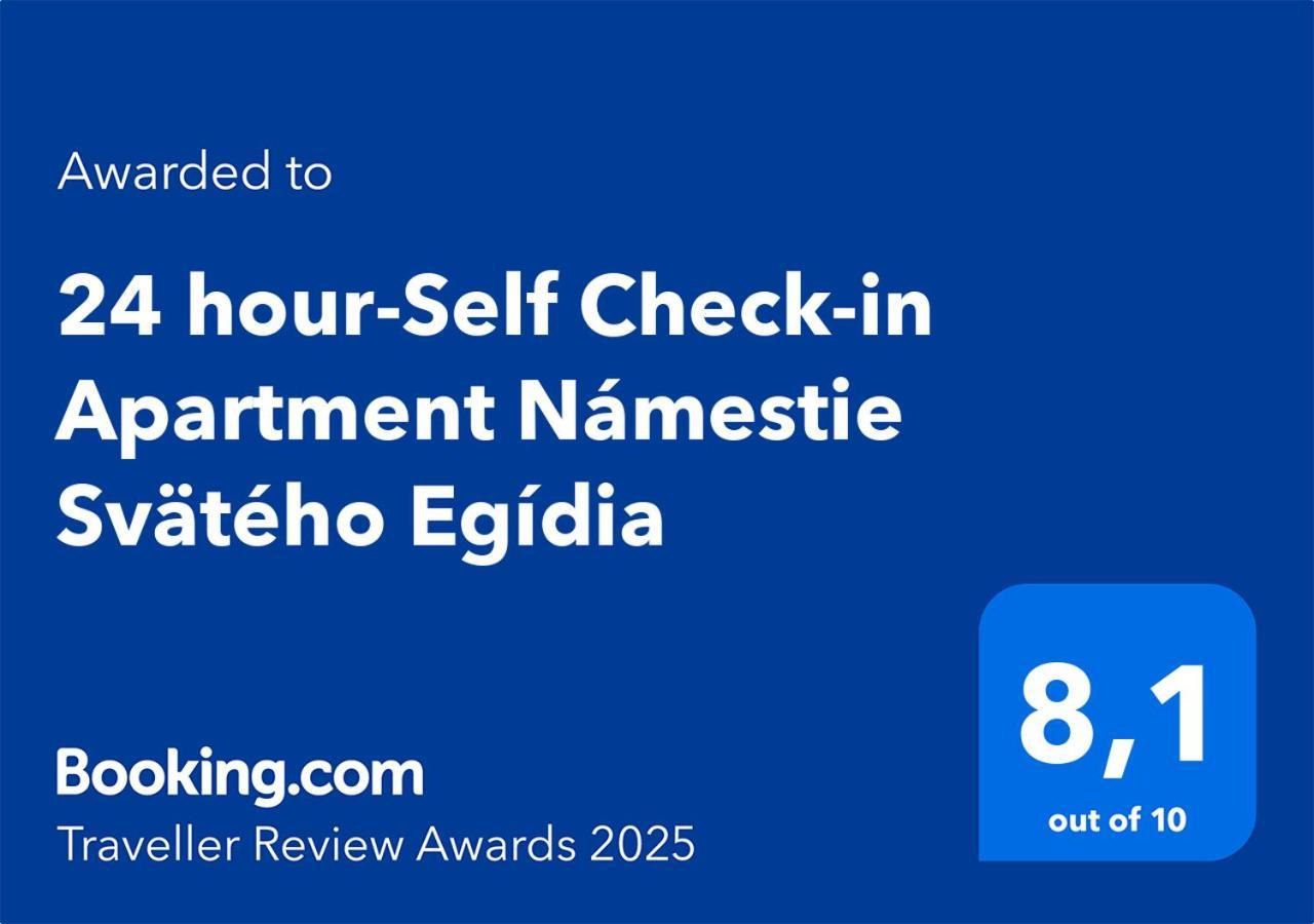 פופראד 24 Hour-Self Check-In Apartment Namestie Svaeteho Egidia מראה חיצוני תמונה